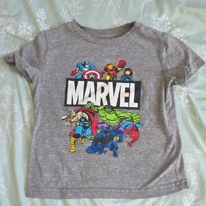 Marvel Heroes Gray T-Shirt